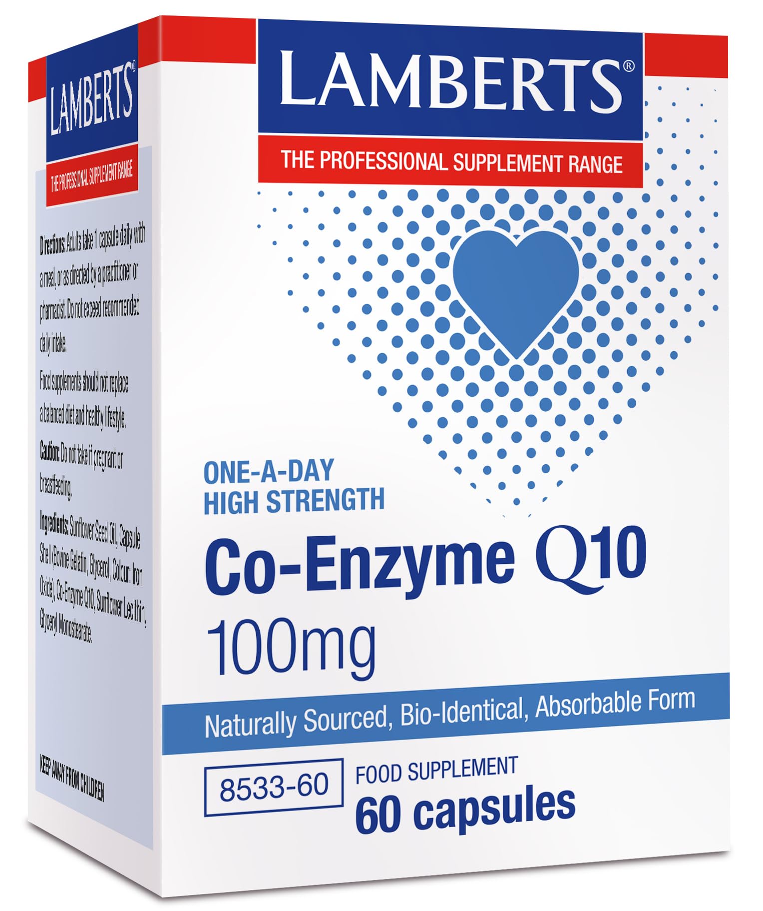 Lamberts Plus Coenzym Q10 100 Mg 60Cap