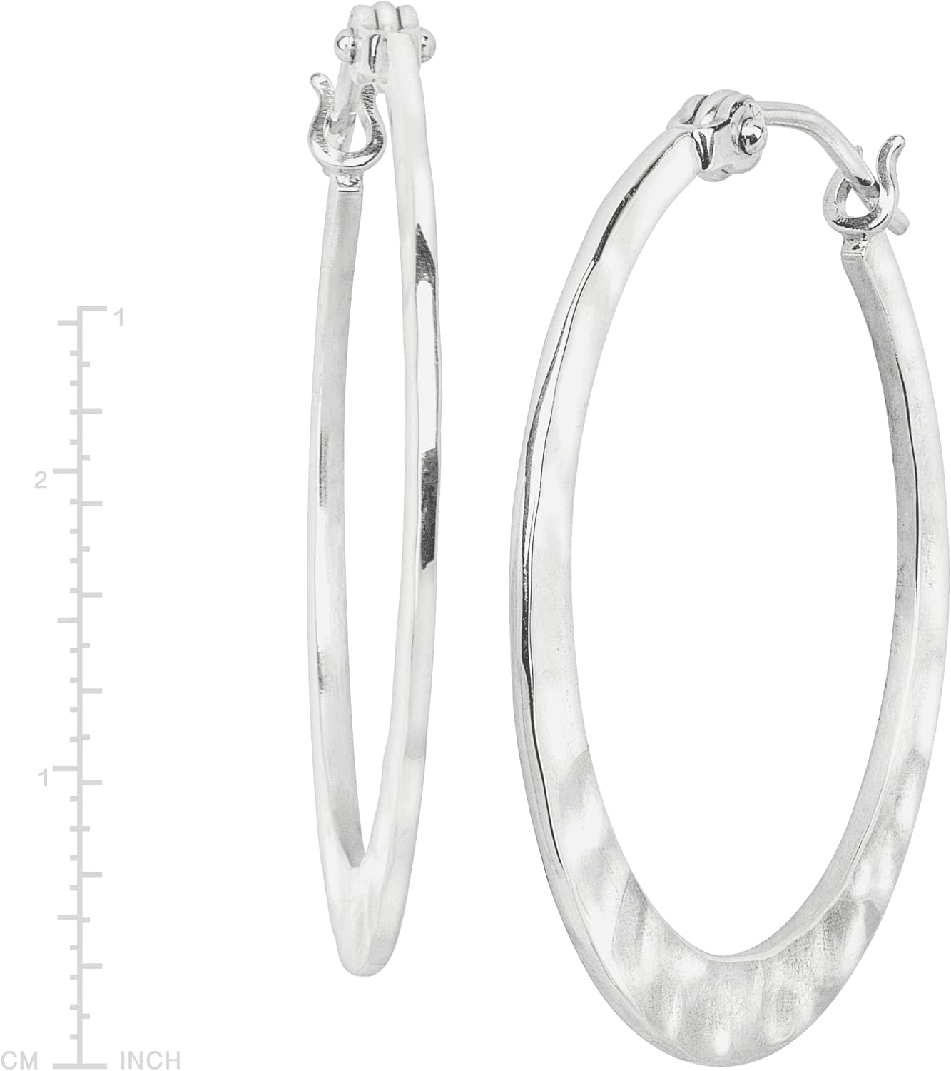 Silpada 'Full Circle' Sterling Silver Hoop Earrings