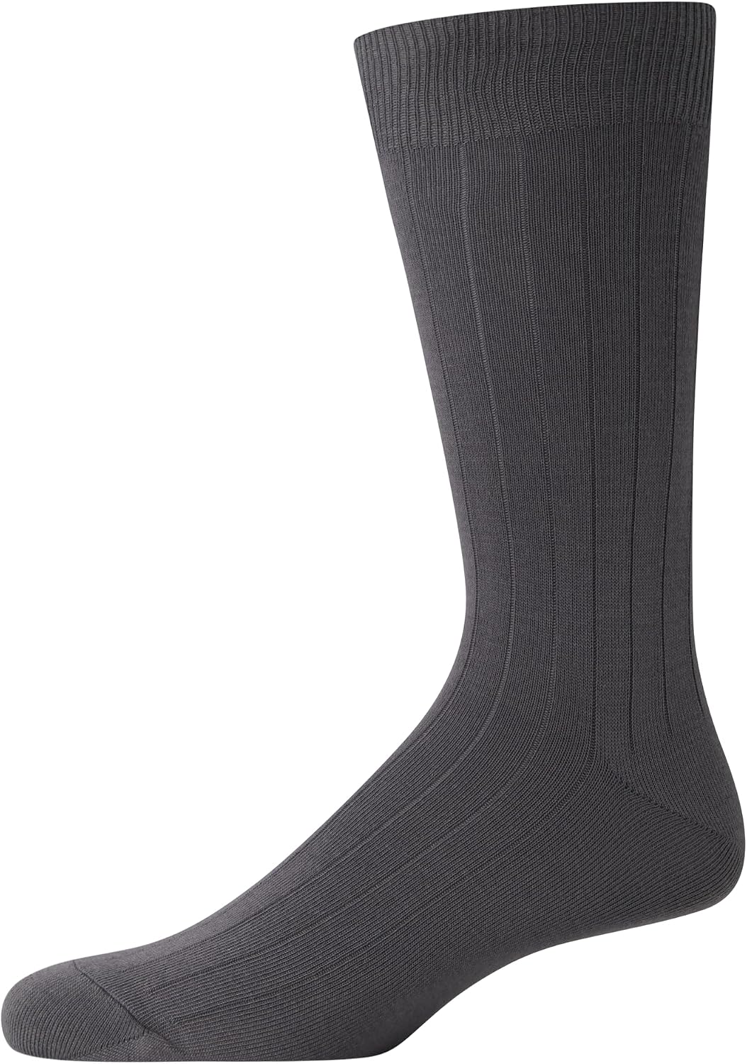 Van Heusen Mens Dress Socks - 7 Pack Soft Stretch Moisture Wicking Crew Socks for Men for Casual Business Formal Wear