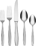 Oneida B222045C Cleo 45-Piece Everyday Flatware Set, Service for 8