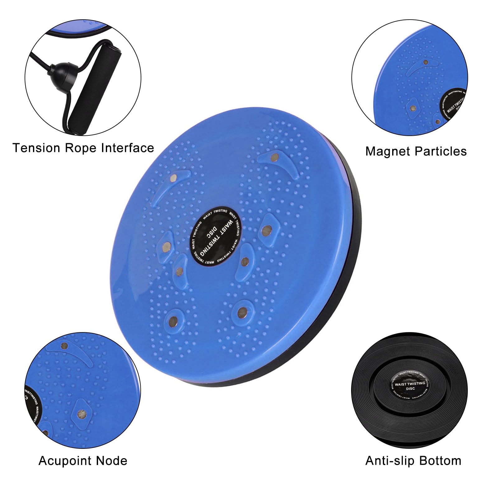 Planche D'Équilibre Torsion BJMAND – Disque De Fitness Antidérapant Pour Affiner La Taille Et Tonifier Les Jambes