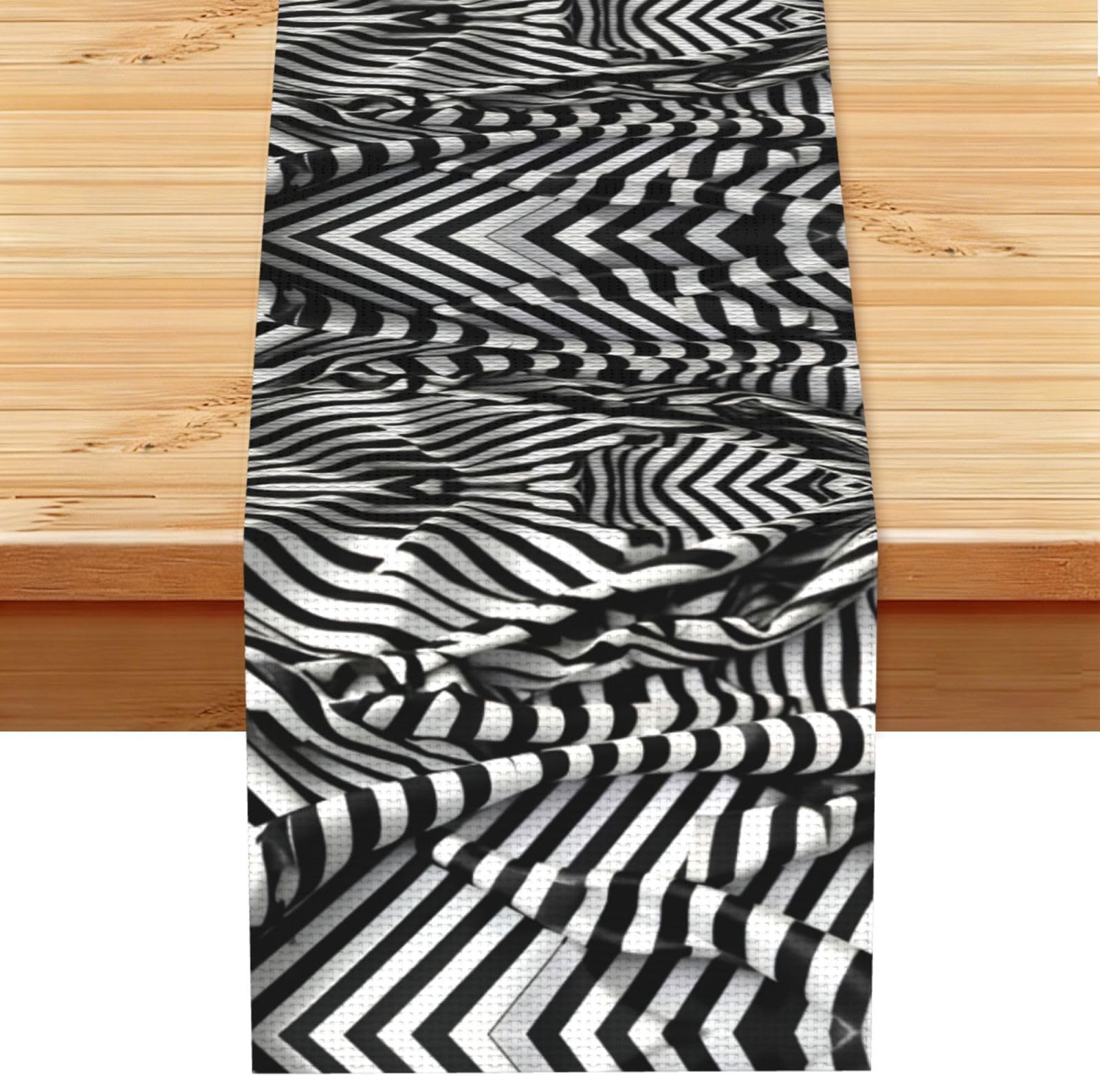 Zebra-Like Print Print Table Runner Home Decor Table Runners Dining Table Wedding Valentines Party 13x72 Inch