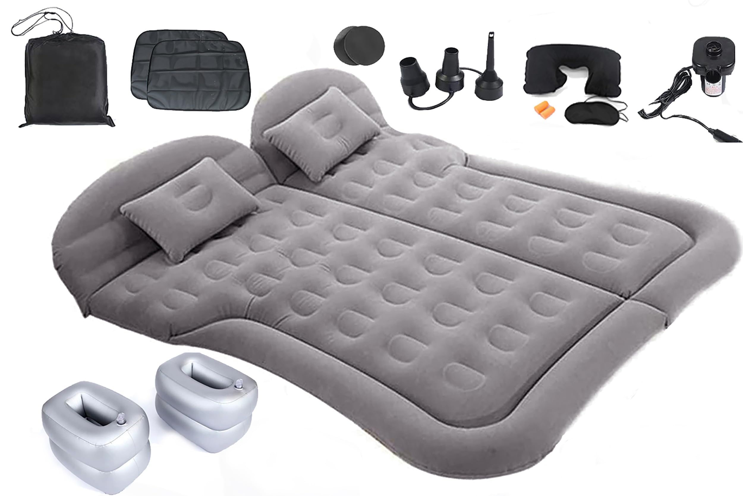 Onirii SUV Air Mattress Bed,Inflatable Car Bed Thickened Car Camping Air Mattress Bed with Air Pump,Truck Bed Mattress,Blow Up Bed Portable Car Travel Mattress,Car Sleeping Bed for Universal SUV (B08N52424X) Amazon Price History, Amazon Price Tracker