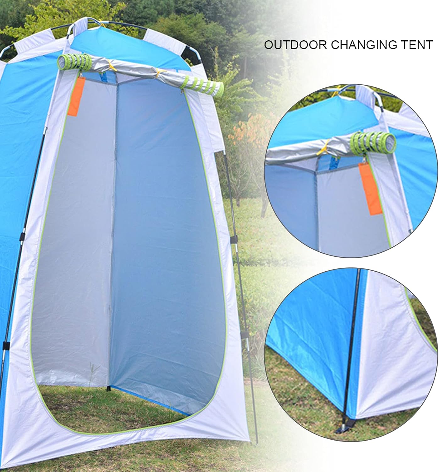 Folding Instructions Pop Up Privacy Changing Tent Camping Shower