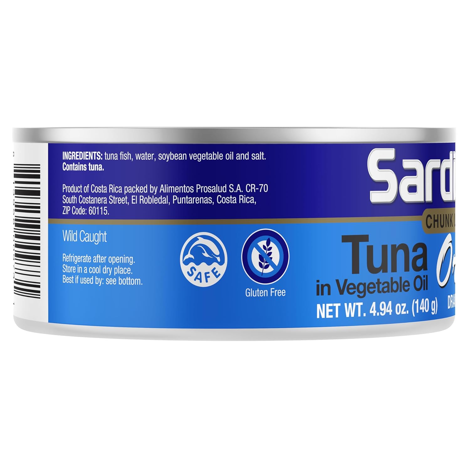 Sardimar Chunk Light Tuna ( Original - Pack of 12 ) - Ready to eat meals in can