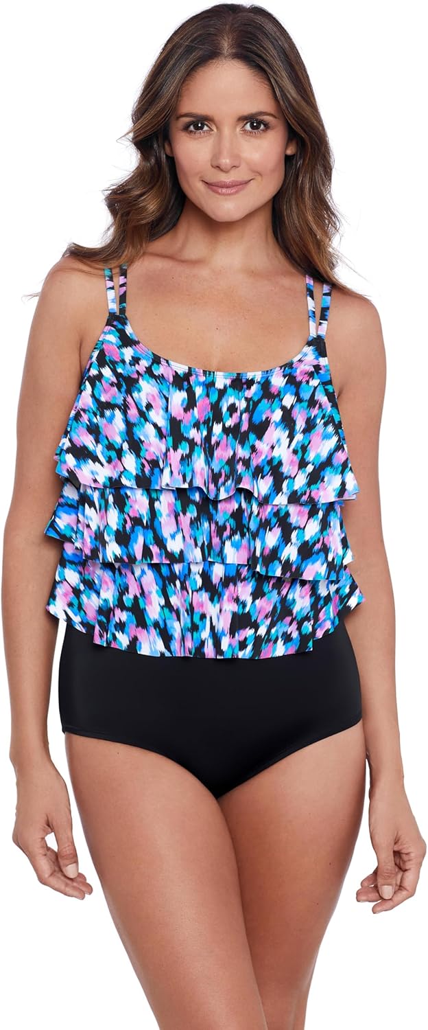 レディース トリプルティア フェイクキニ