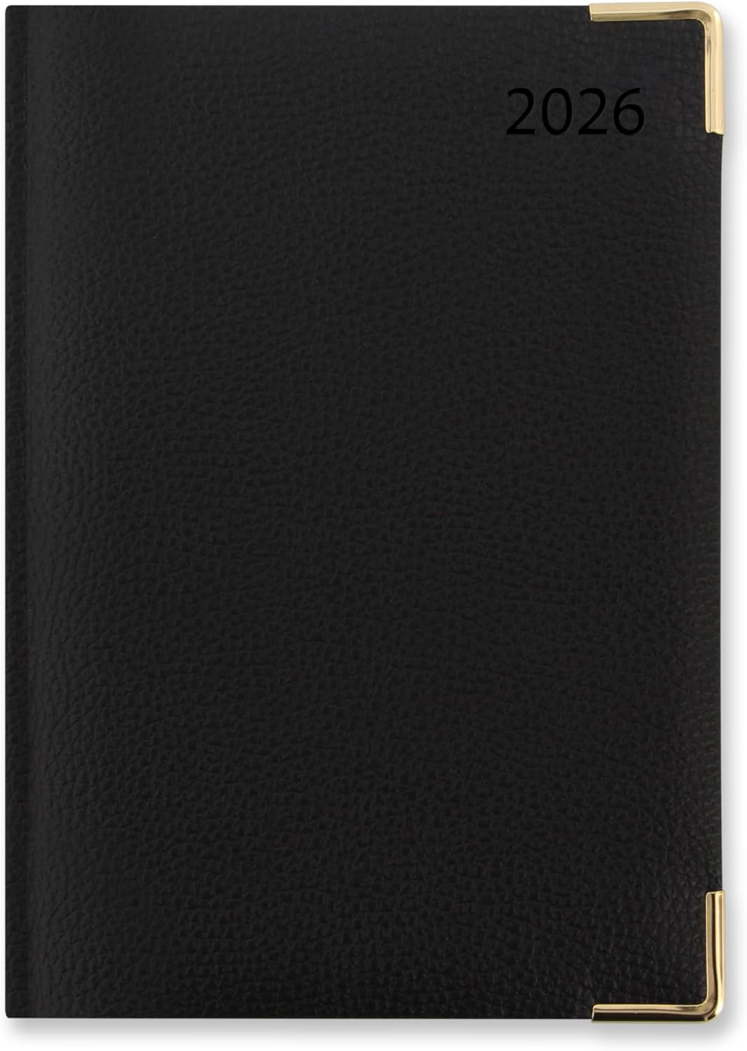 Letts 2026 Diary Connoisseur A5 - Week To View - Black - Marketplace