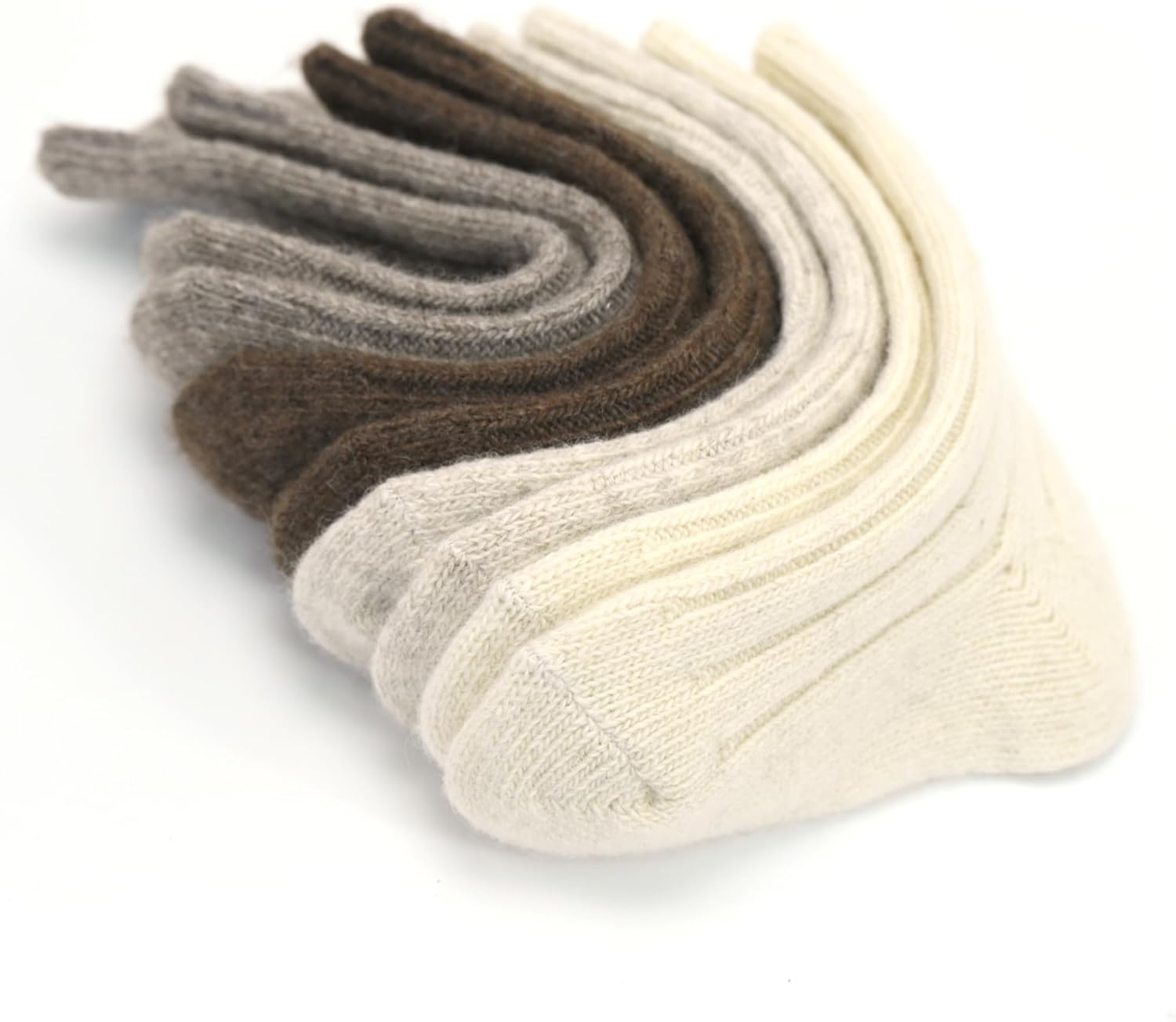KIDS Pure Wool Socks - Made from Dye-Free Organic Mongolian Sheep Wool - Soft, Cozy Small Kids Winter Essentials - Image 8