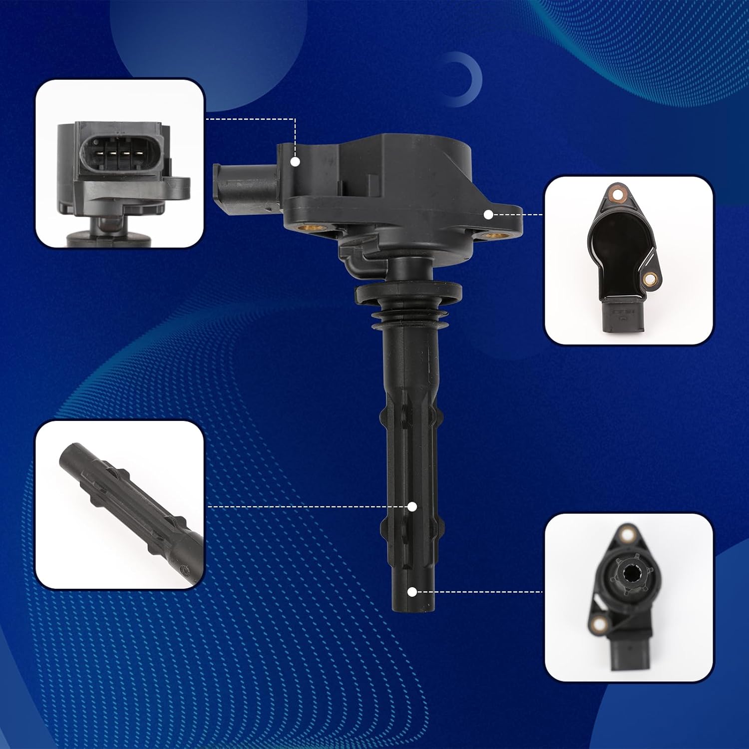 STANDOUT Ignition Coil Set of 8 compatible with Mercedes-Benz SL550 S550 G550 E550 CL550 4.7L-5.5L UF535
