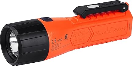 Fenix WF11E LED Intrinsically Safe Torch, FLP Flameproof ATEX Approved in Zones 0, 1, 2, 20, 21, 22, & Around Gases IIA, IIB, IIC | 200 Lumens, Runs on 3*AA Batteries | Explosion-Proof | Flame Proof