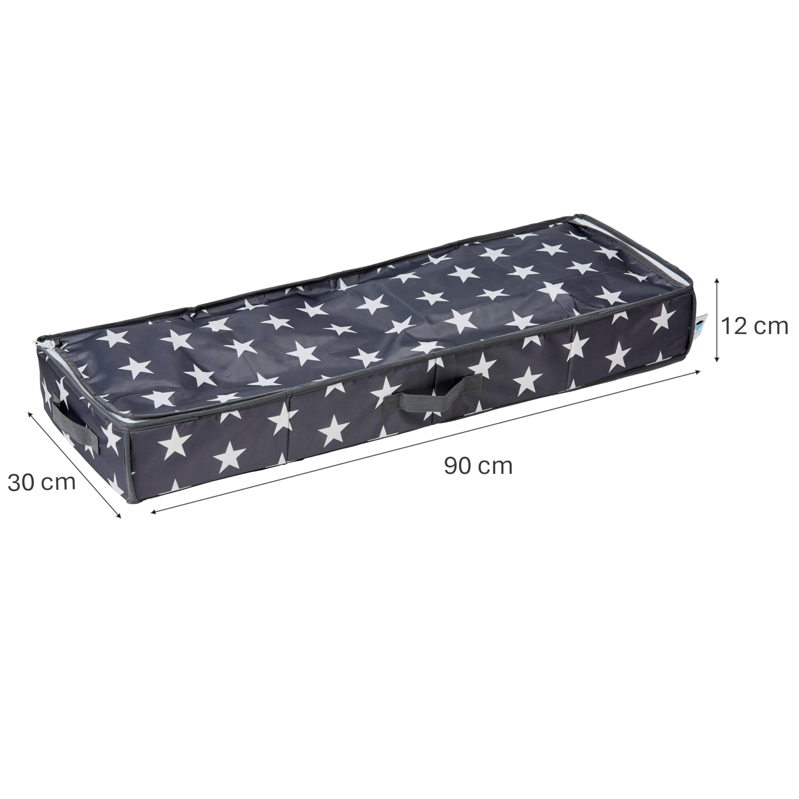 LOVE IT STORE IT - Organisateur Rangement Papier Cadeau - 90x30x12cm - Tissu Durable Beige - Compartiments Rouleaux Et Accessoires