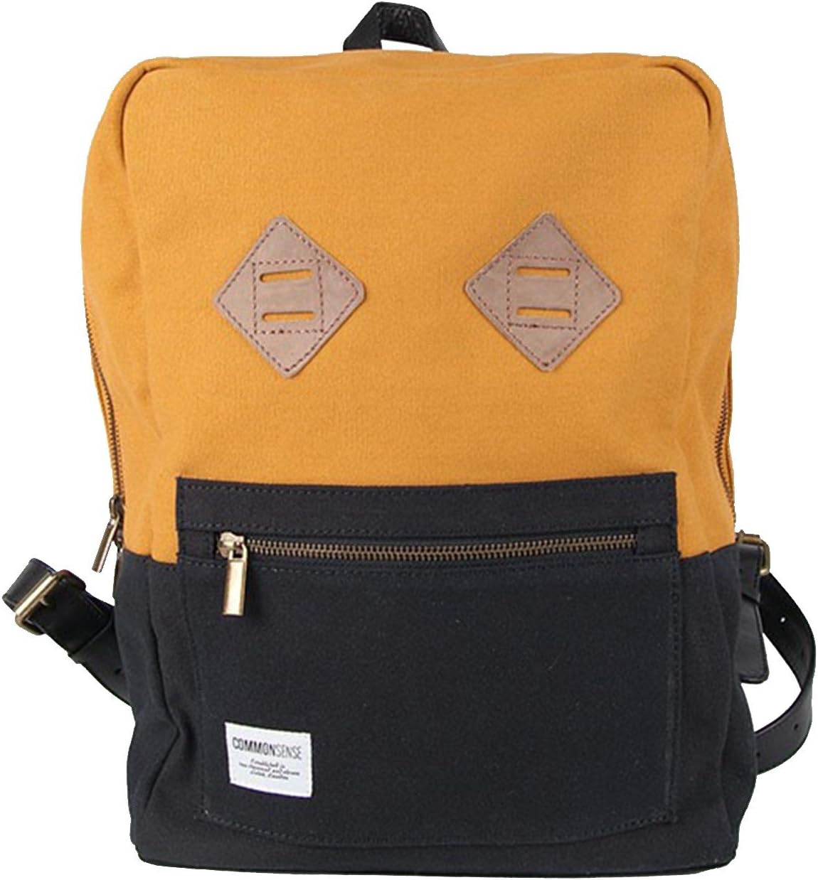 Common Sense Kristofer Men's Backpack Canvas Orange Black