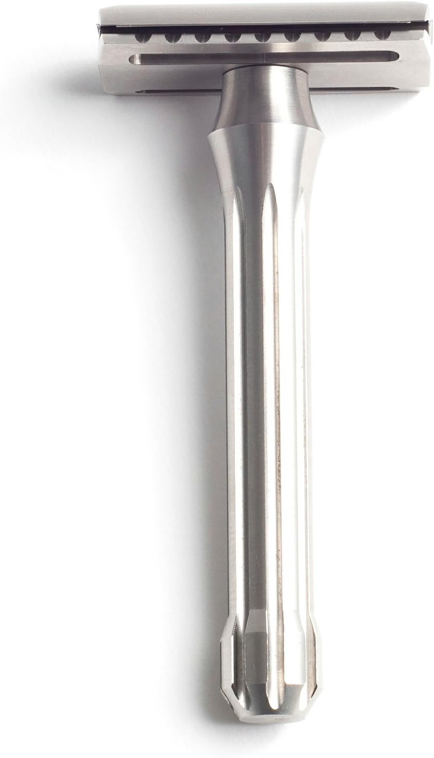 Blackbird 100% Stainless Steel Safety Razor Machined in the USA (Machined Safety Bar)