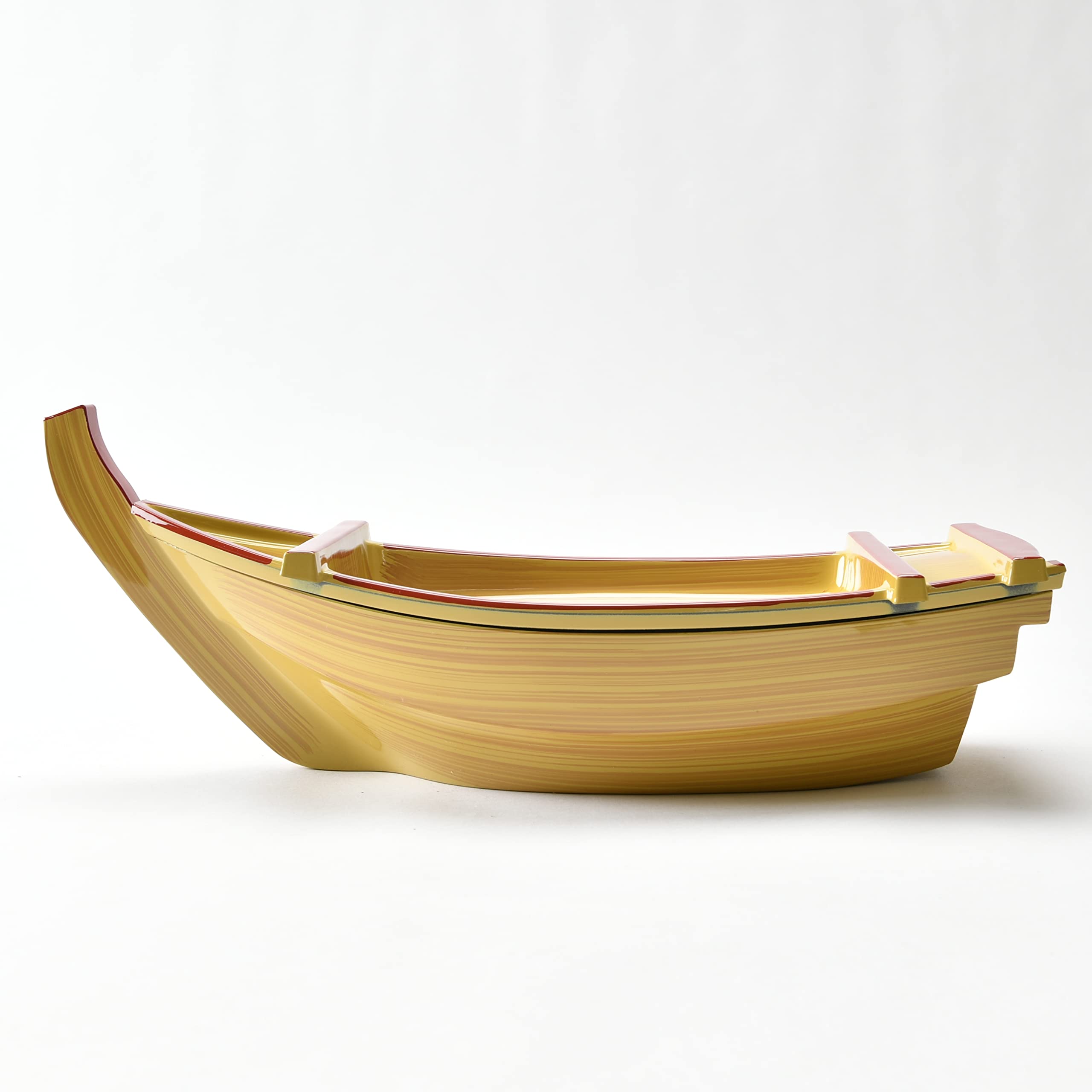 ?????? Moriki Echizen Boat for 1 Person, White Wood Body, Snoko [13.8 x 5.4 x 5.0 inches (35 x 13.8 x 12.8 cm)], ABS Resin (7-699-2), Restaurant, Ryokan, Japanese Tableware, Commercial Use