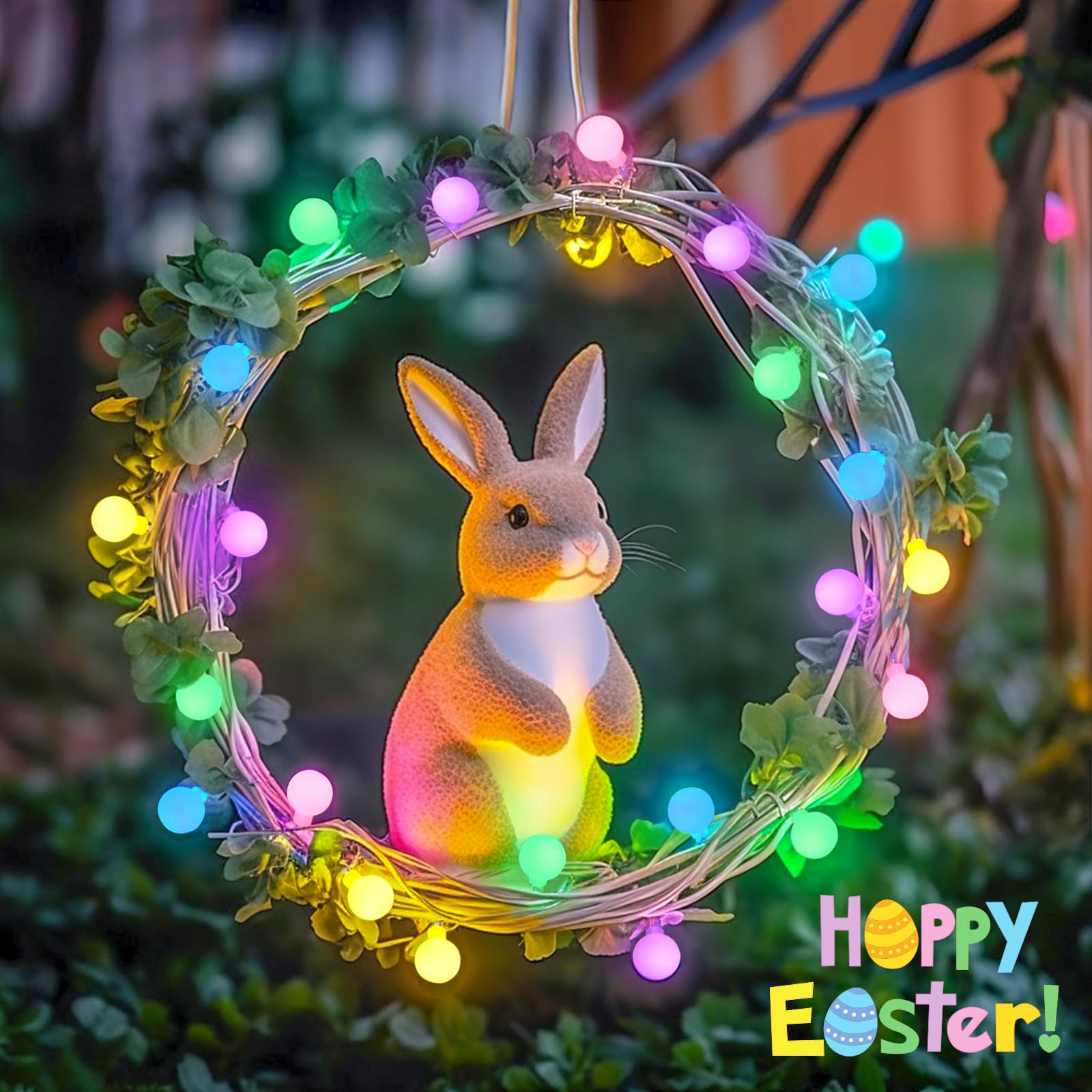 Amazon.com: JMEXSUSS 33 ft 100 LED Connectable Globe Easter Lights