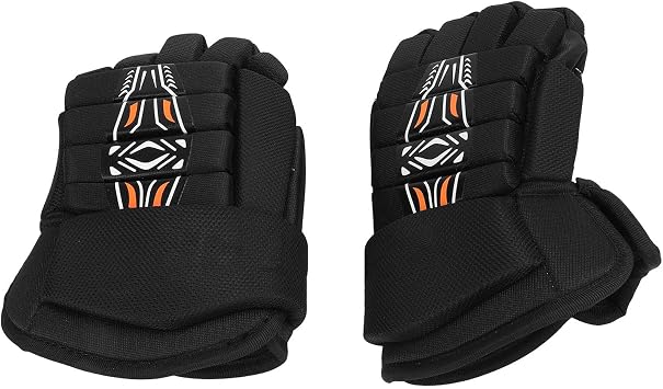 GOWENIC 1 Pair Hockey Gloves, Ice Hockey Gloves, Breathable Lightweight Highly Fit Design, Versatile Protective Street Hockey Gloves for Hockey Players