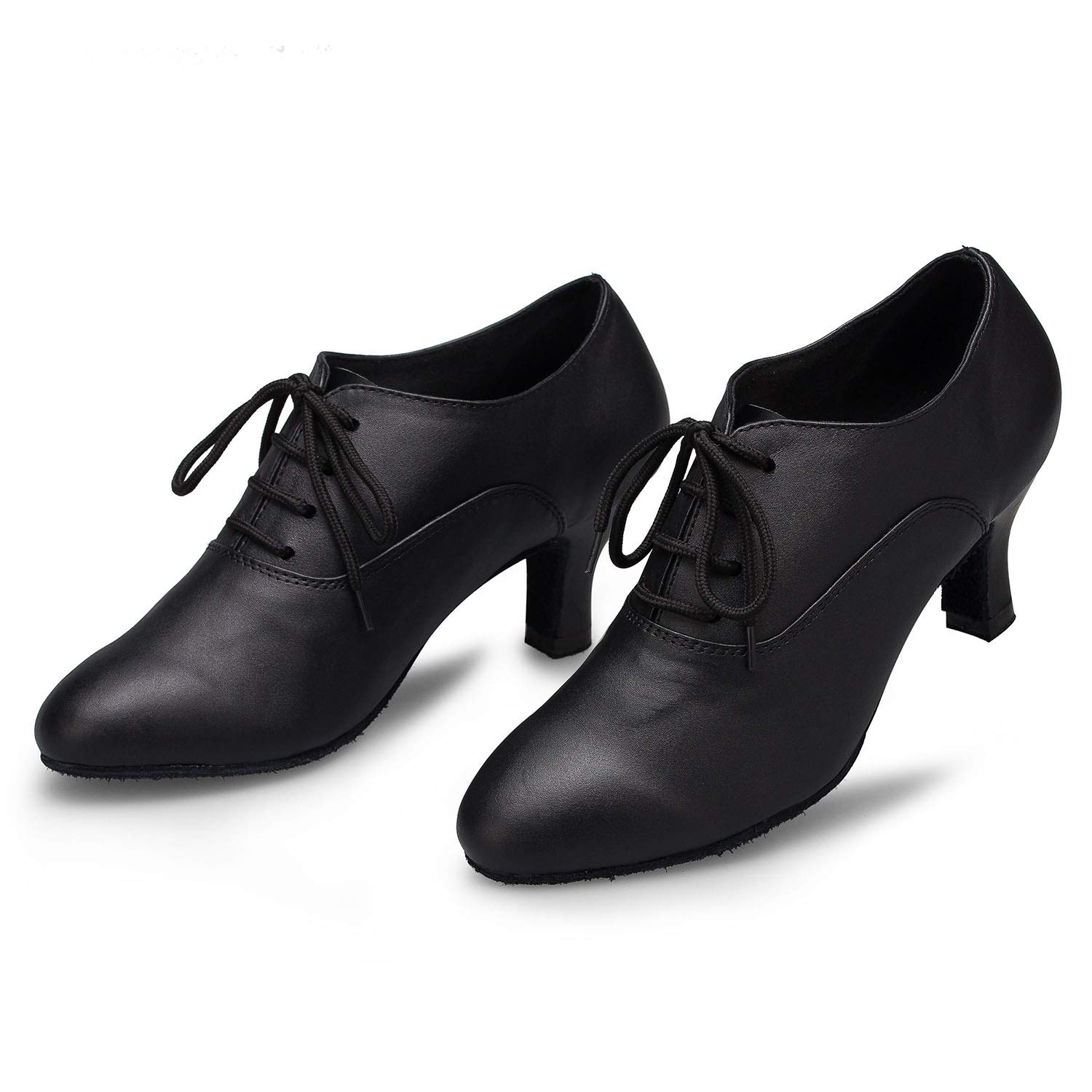 Scarpe da Ballo per Balli Latini da Sala da Ballo con Punta Chiusa Scarpe da Insegnante Danza Modèle YCL159