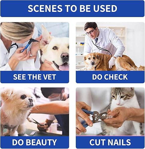 Miniatura 6 de MCHY Cono inflable impermeable para perro, collar de recuperación ajustable para perros después de la cirugía, evita mordeduras y arañazos, no