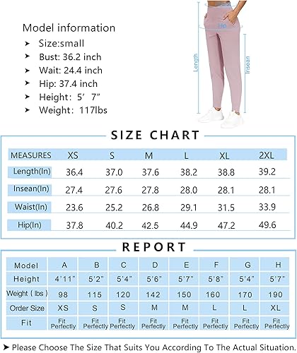 Miniatura 7 de THE GYM PEOPLE - Pantalones deportivos ajustados para mujer, ligeros, para entrenamiento, yoga, correr y descanso