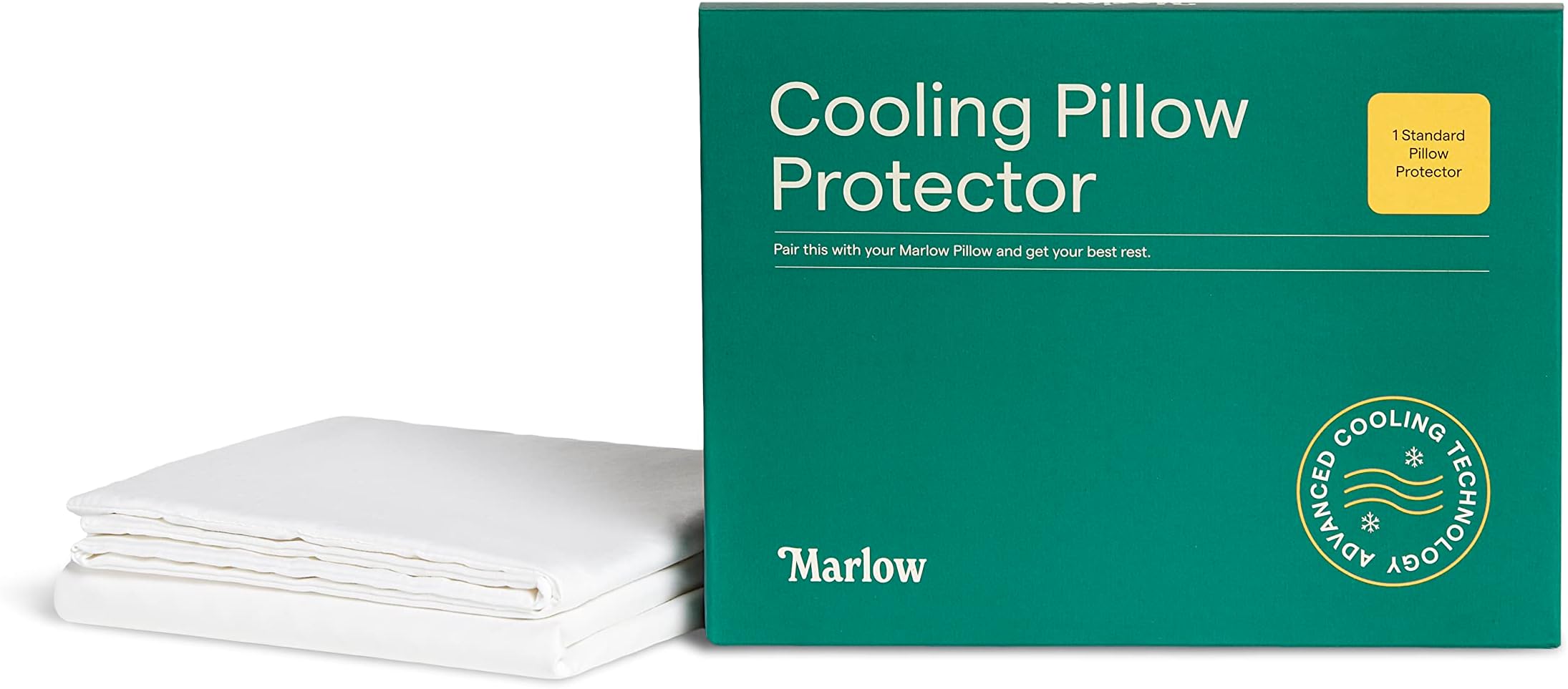 Marlow Cooling Pillow Protector - 1 Protector for King Size Pillow