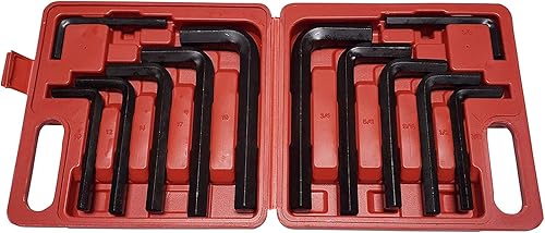 Juego de llaves Allen extra grandes para automóviles (SAE y MÉTRICA)