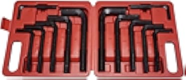 Extra Large Allen Wrench Jumbo Automotive Hex Key Set (SAE and METRIC)