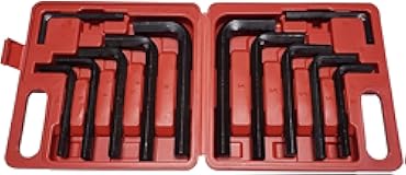 Extra Large Allen Wrench Jumbo Automotive Hex Key Set &lpar;SAE and METRIC&rpar;