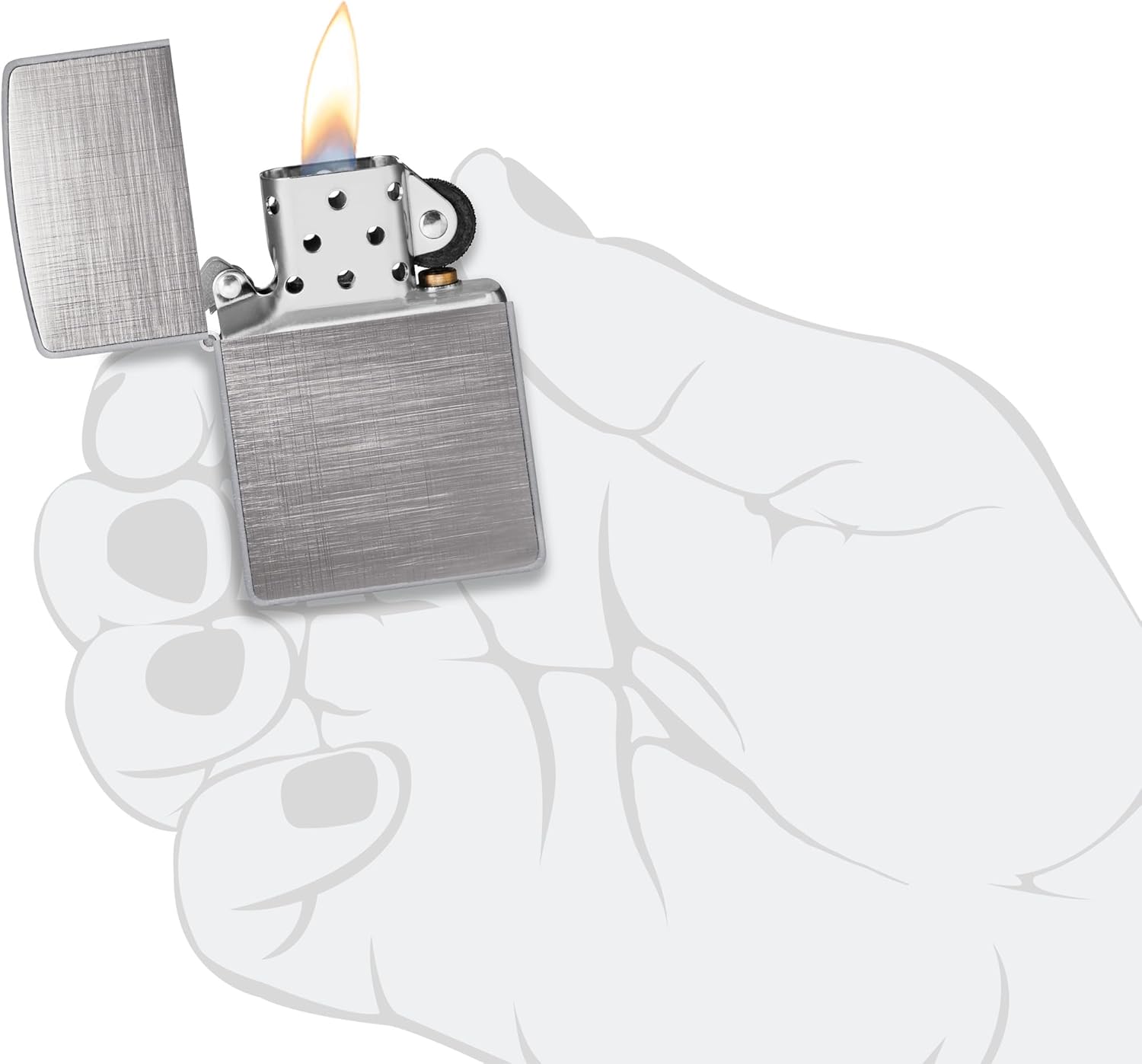 Zippo Linen Weave