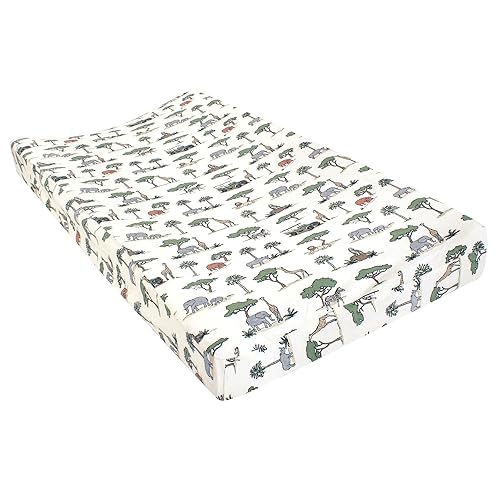 Miniatura 37 de Hudson Baby Funda unisex de algodón para cambiador, diseño a cuadros, talla única