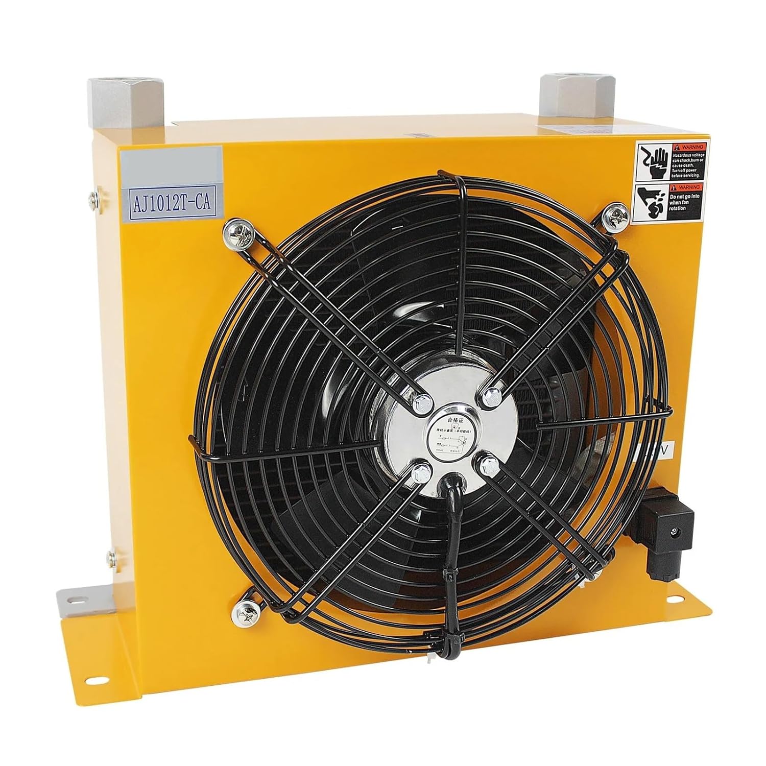 Air Cooler/Sheet Hydraulic Oil Radiator AJ1012T-CA 100L/min System CNC Machine Tool Oil Fan Efficient Shock Absorption(DC12V)