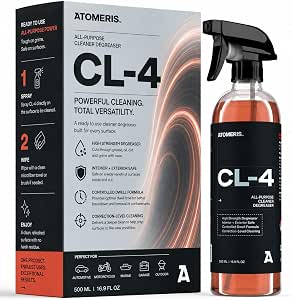 CL-4 All-Purpose Cleaner for Car, High Strength Degreaser, Interior and Exterior Safe, 16.9 Fl Oz