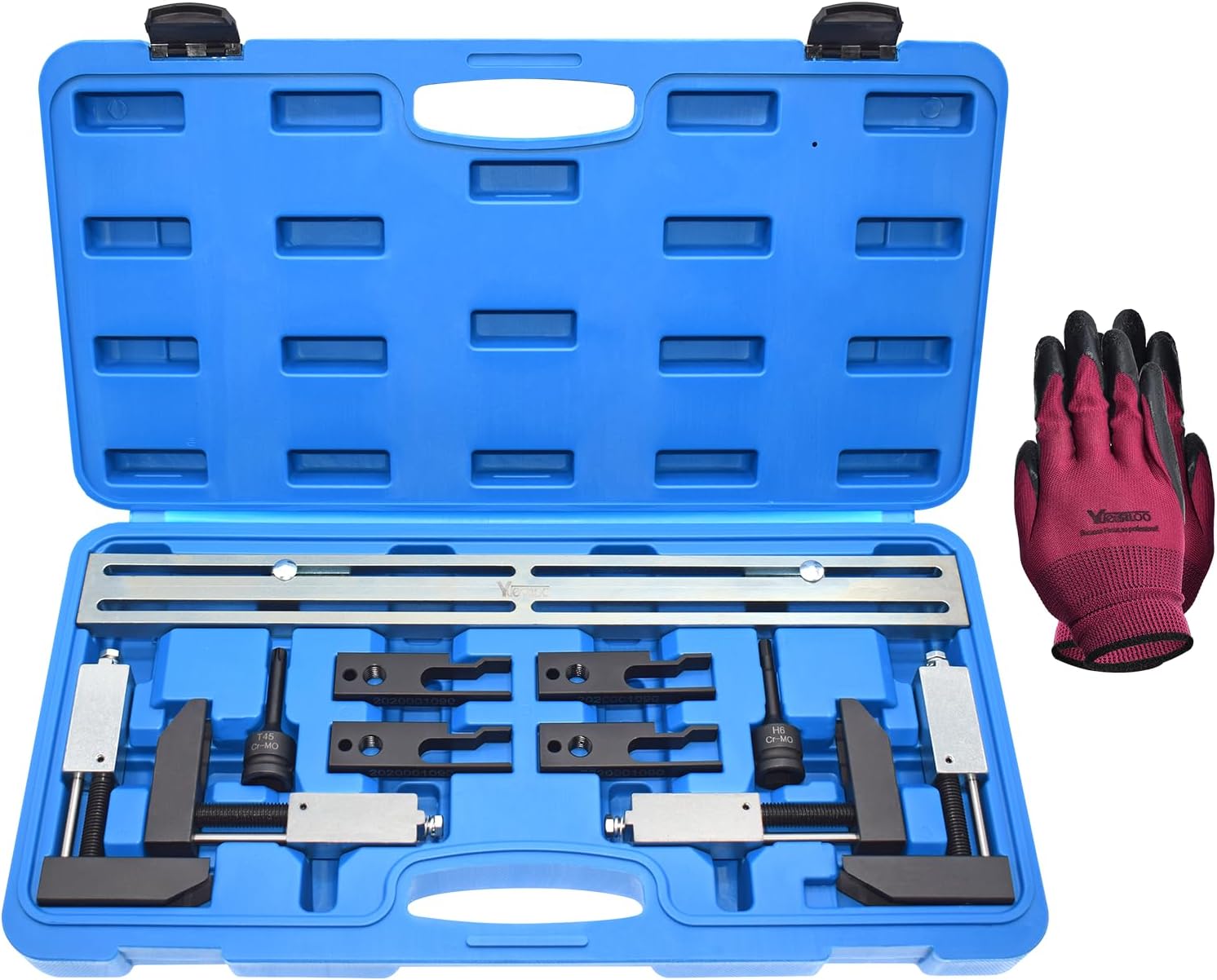 10259A 10259B Engine Actuator Spring Compressor Assembly Removal Tool Kit, Compatible with Fiat Multiair 2012-2019 1.4L 16V 2.4L 2.0L Engine, Replace for Alfa Romeo Chrysler 2000034500 10324 10409