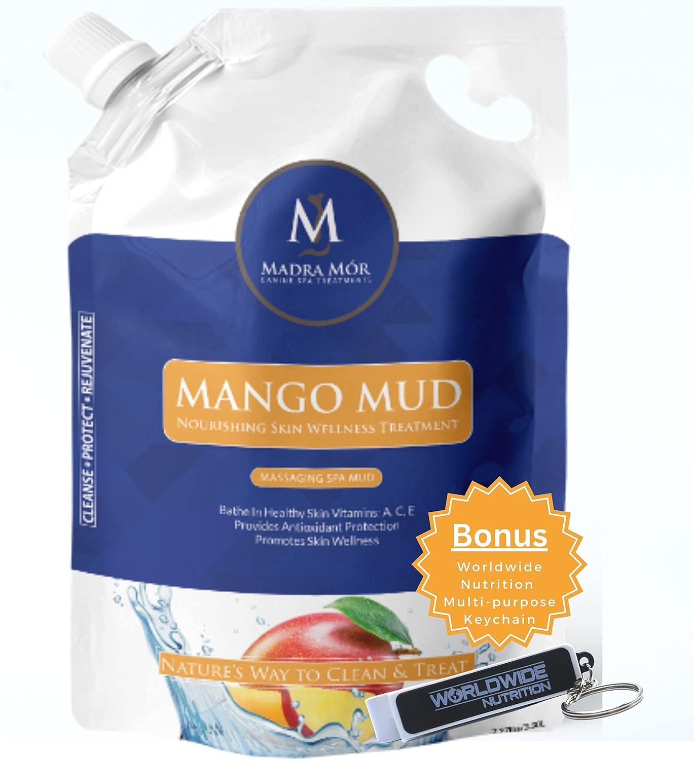 Madra Mor Mango Mud Dog Wash Spa Mud Dog Essentials Dog