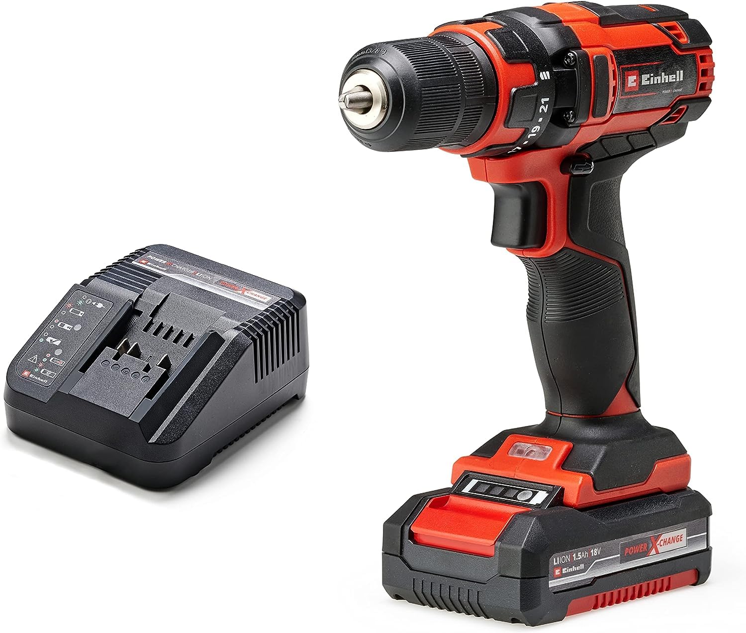 Einhell Akku-Bohrschrauber TC-CD 18/35 Li (1x1,5 Ah) Power X-Change