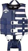 Vista 1 de Boglia Chalecos de natación para niños de 20-30/30-50/50-90 libras, 2, 3, 4, 5, 6, 7, 8 y 9 años, chaleco de neopreno para piscina para niños