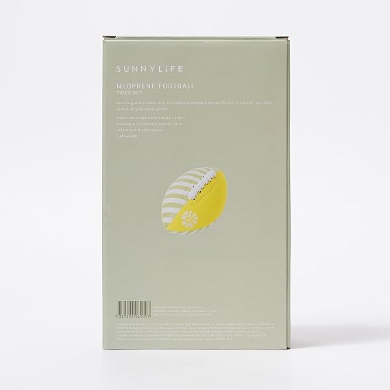 SUNNYLiFE Neoprene Football - Neon Yellow