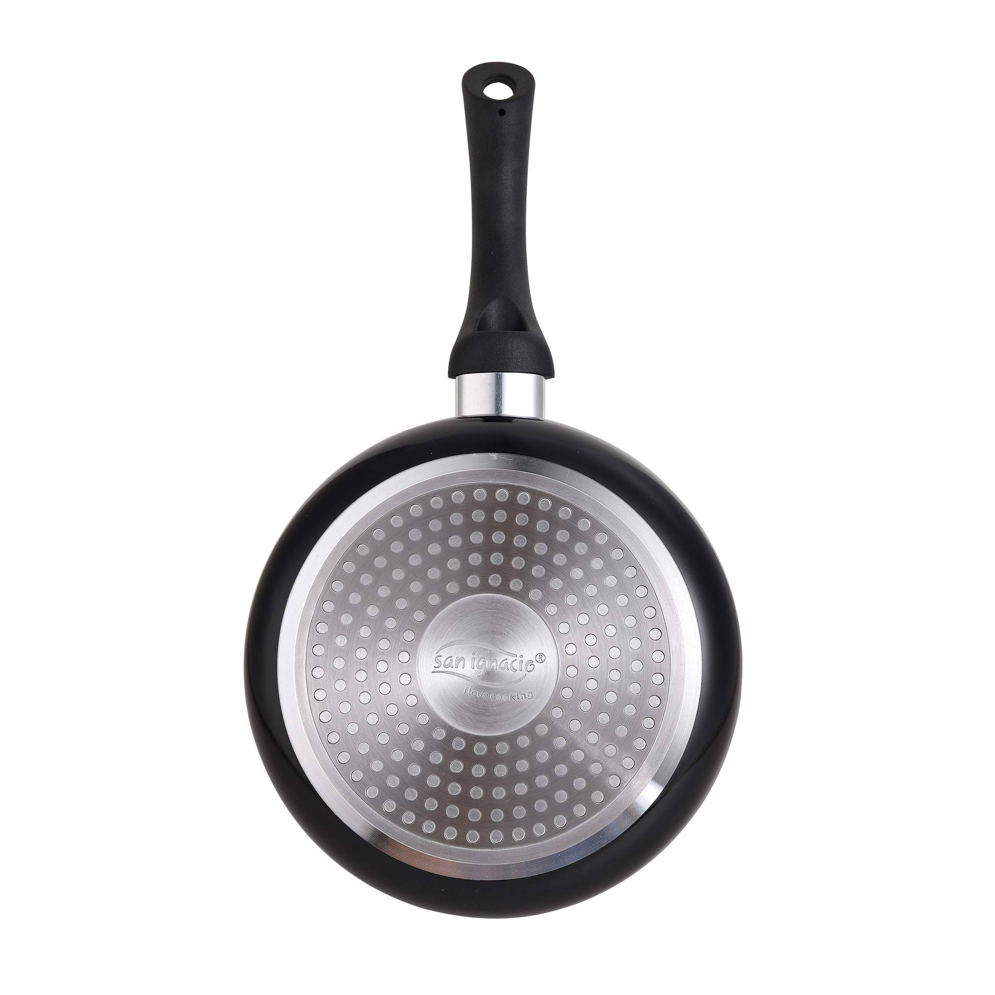 Set di pentole in alluminio pressofuso + set di 4 pezzi di utensili da cucina