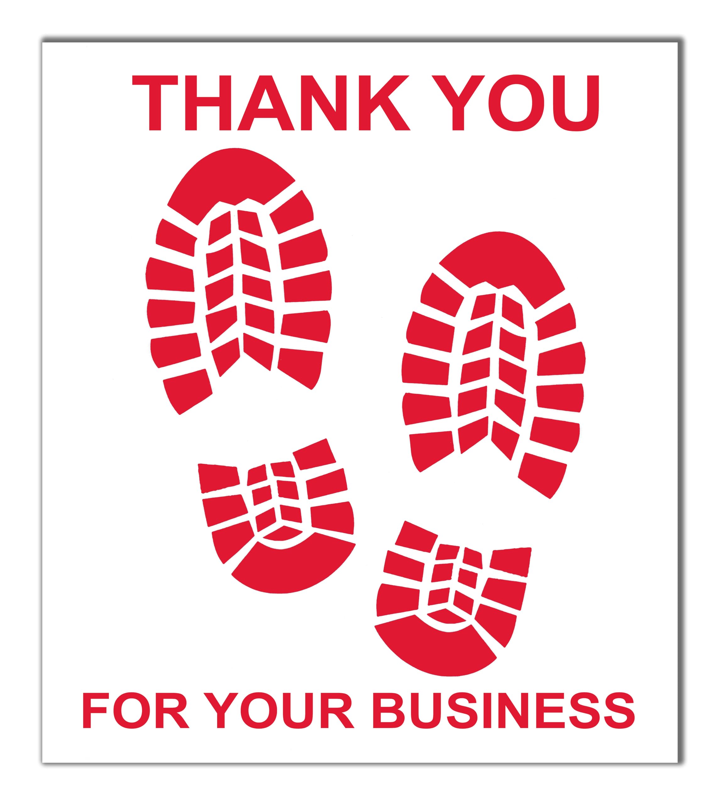 Huron Vehicle Disposable Paper Floor Mats, Red (500 pc)