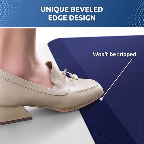 Miniatura 62 de KitchenClouds - Tapete antifatiga acolchado para cocina, impermeable, antideslizante, cómodo, para escritorio de pie, fregadero y oficina, 17.3 x 39