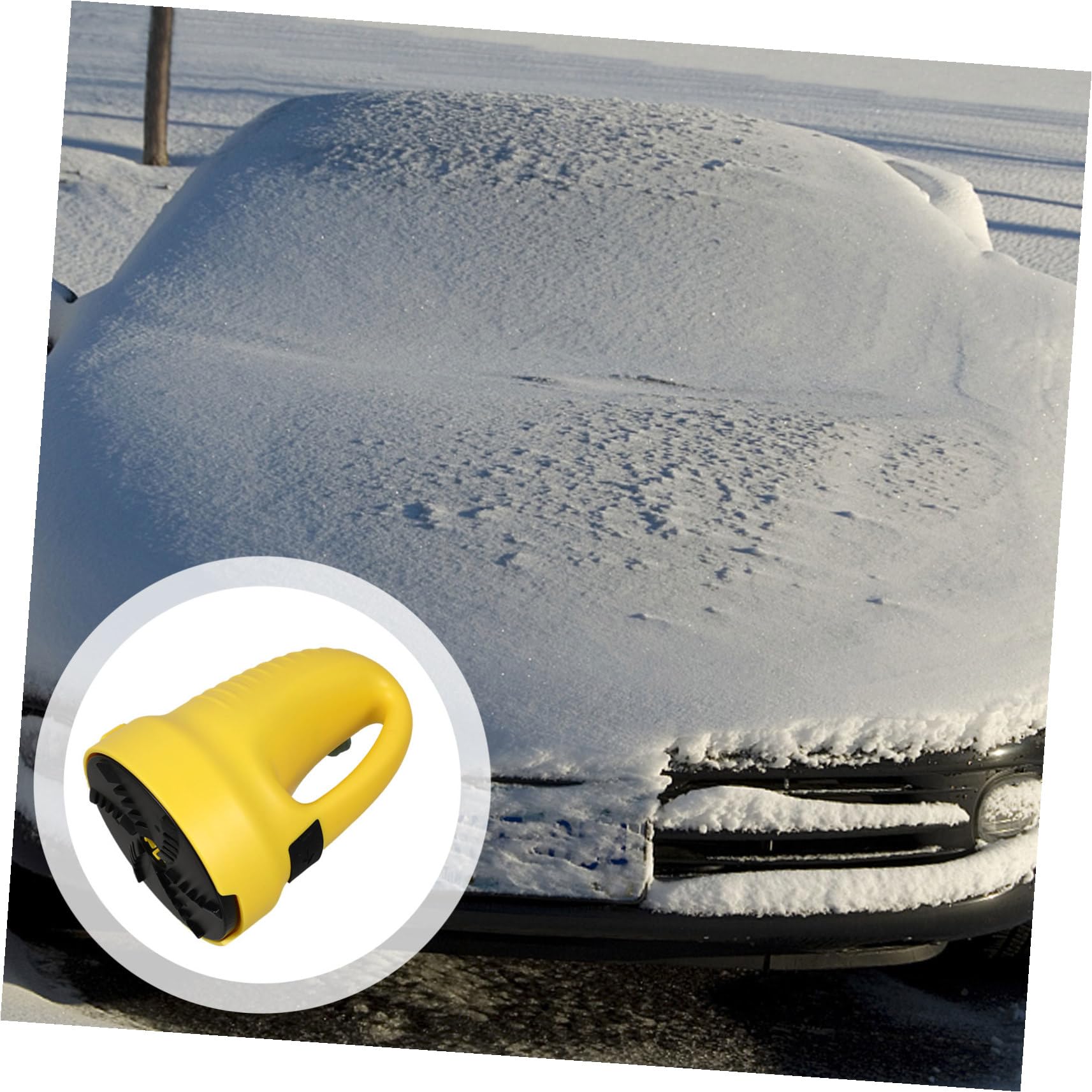 MAGICLULU Raschietto Ghiaccio Auto in Multifunzione Strumento Sicuro e Durevole per Rimuovere Neve e Ghiaccio da Parabrezza Protettivo e Facile da Usare per Pulizia Vetro Auto Invernale