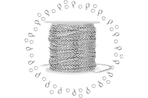 WXJ13 Silver Stainless Steel Cable Chain - Jewelry Craft
