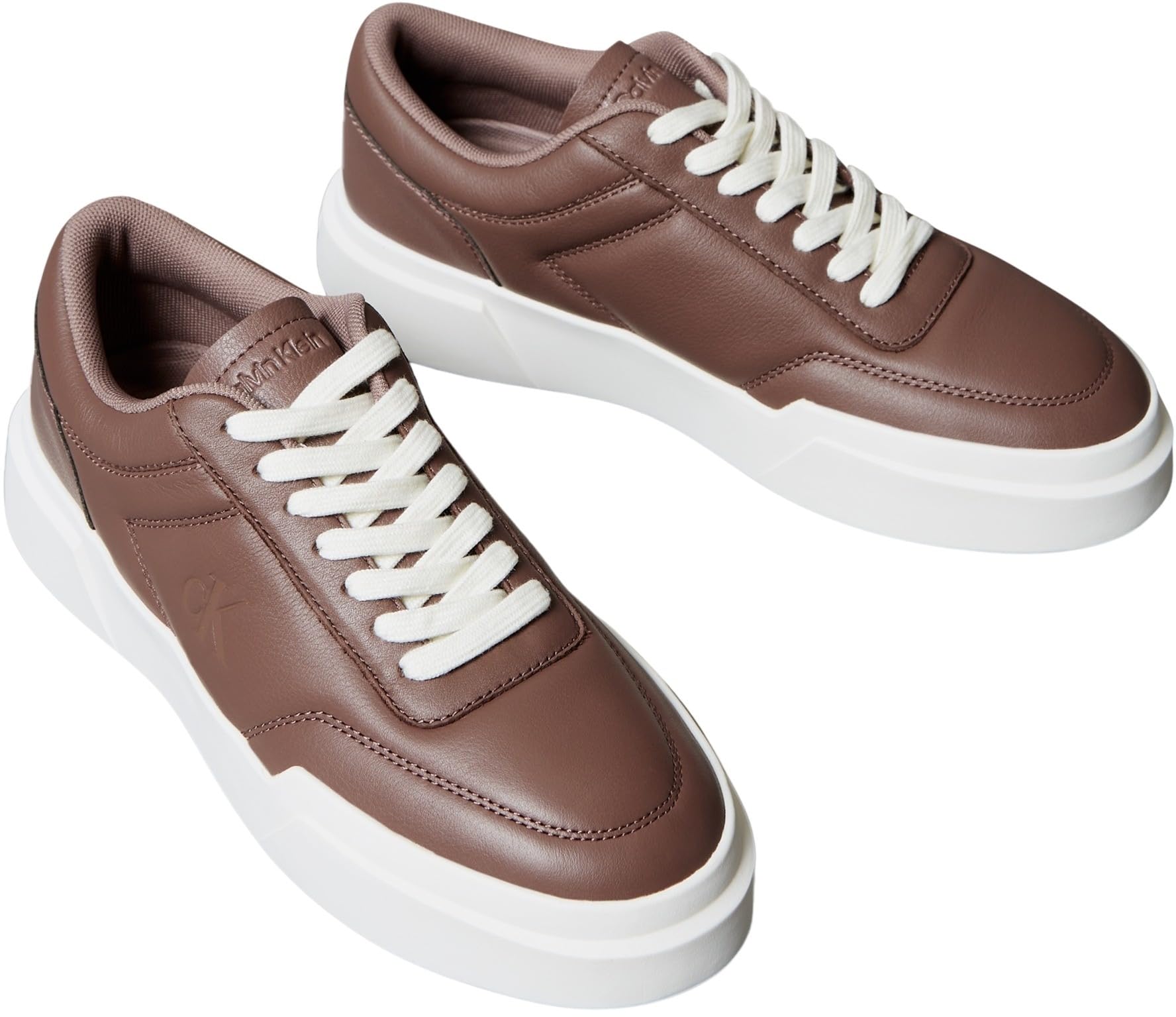 Calvin Klein Chunky Cupsole Laceup OXF LTH Yw0yw02032 Parte Superior bajaMujer