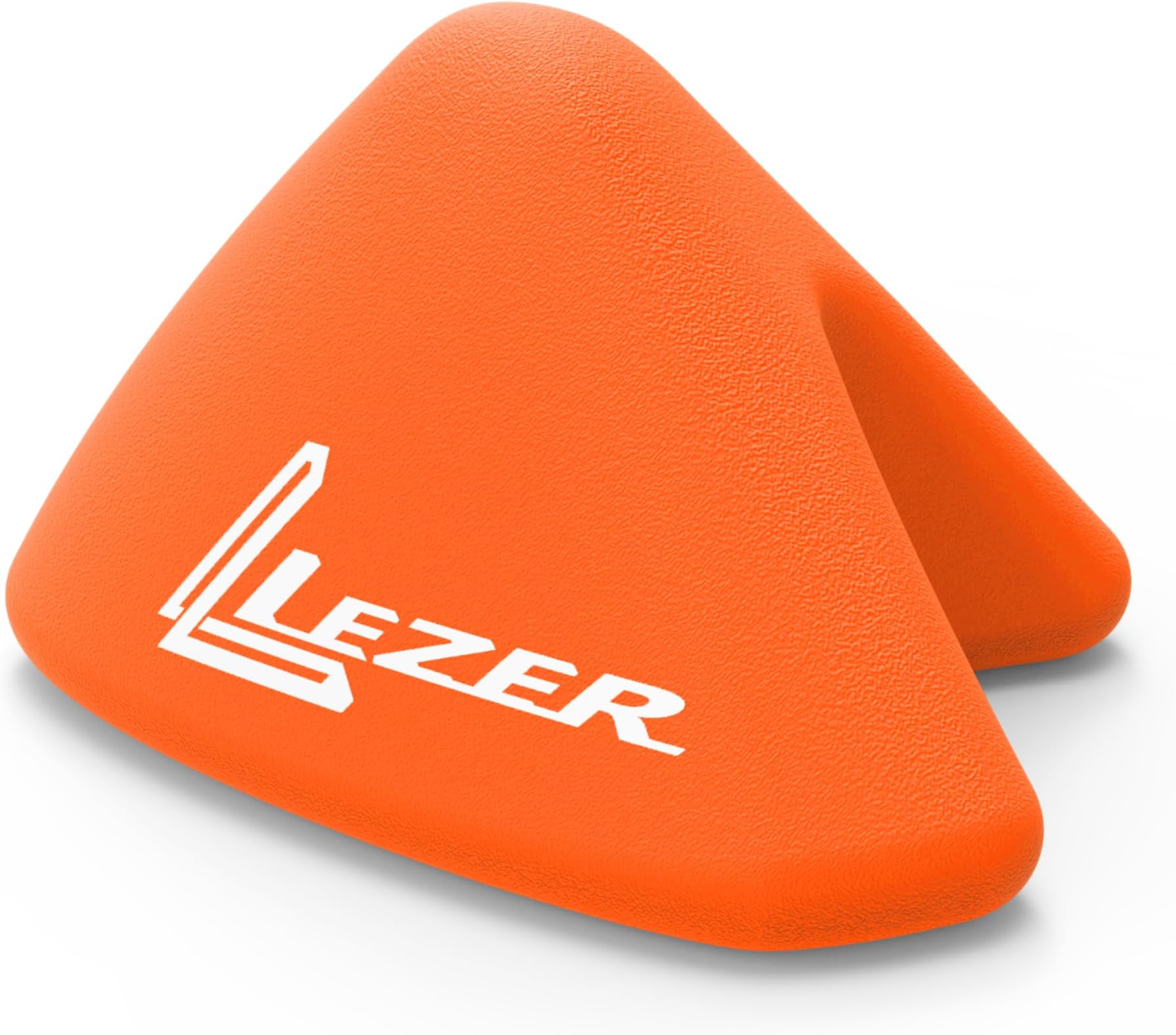 LEZER Trigger Massage Point, Manual Massage Ball, Hip Hook, Muscle Knot Release Tool, Deep Tissue Relief, Hip Flexor Iliacus Back Psoas Hand Foot Myofascial, Physical Therapy, 7.4 x 5.3 cm（Orange）
