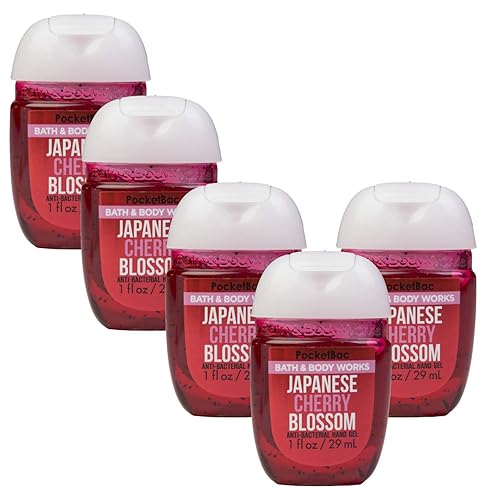 Miniatura 2 de Bath & Body Works Japanese Cherry Blossom - Gel antibacteriano para manos con desinfectante PocketBac de 1 onza líquida