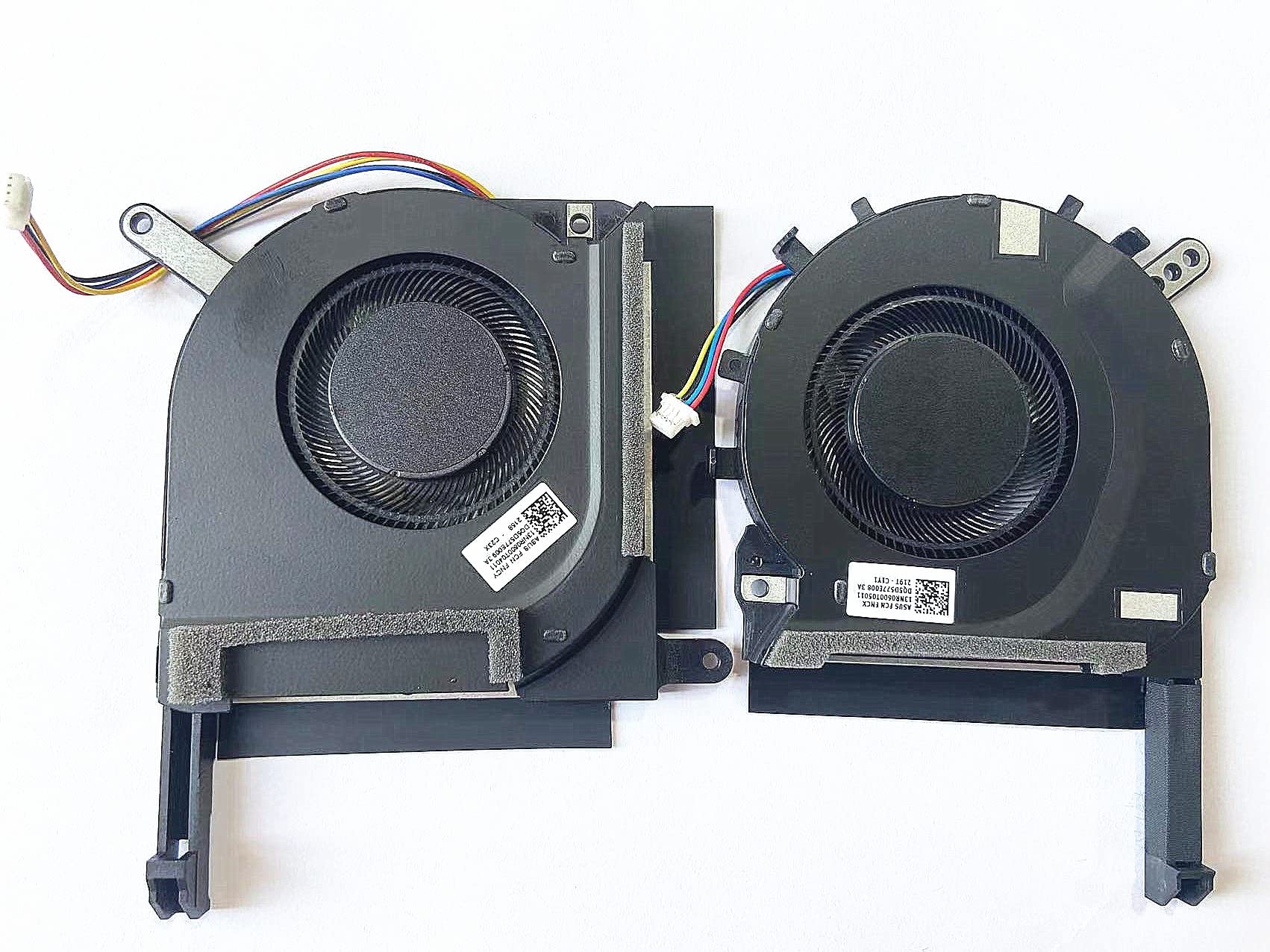 Amazon.com: wangpeng New Laptop CPU GPU Cooling Fans for ASUS TUF