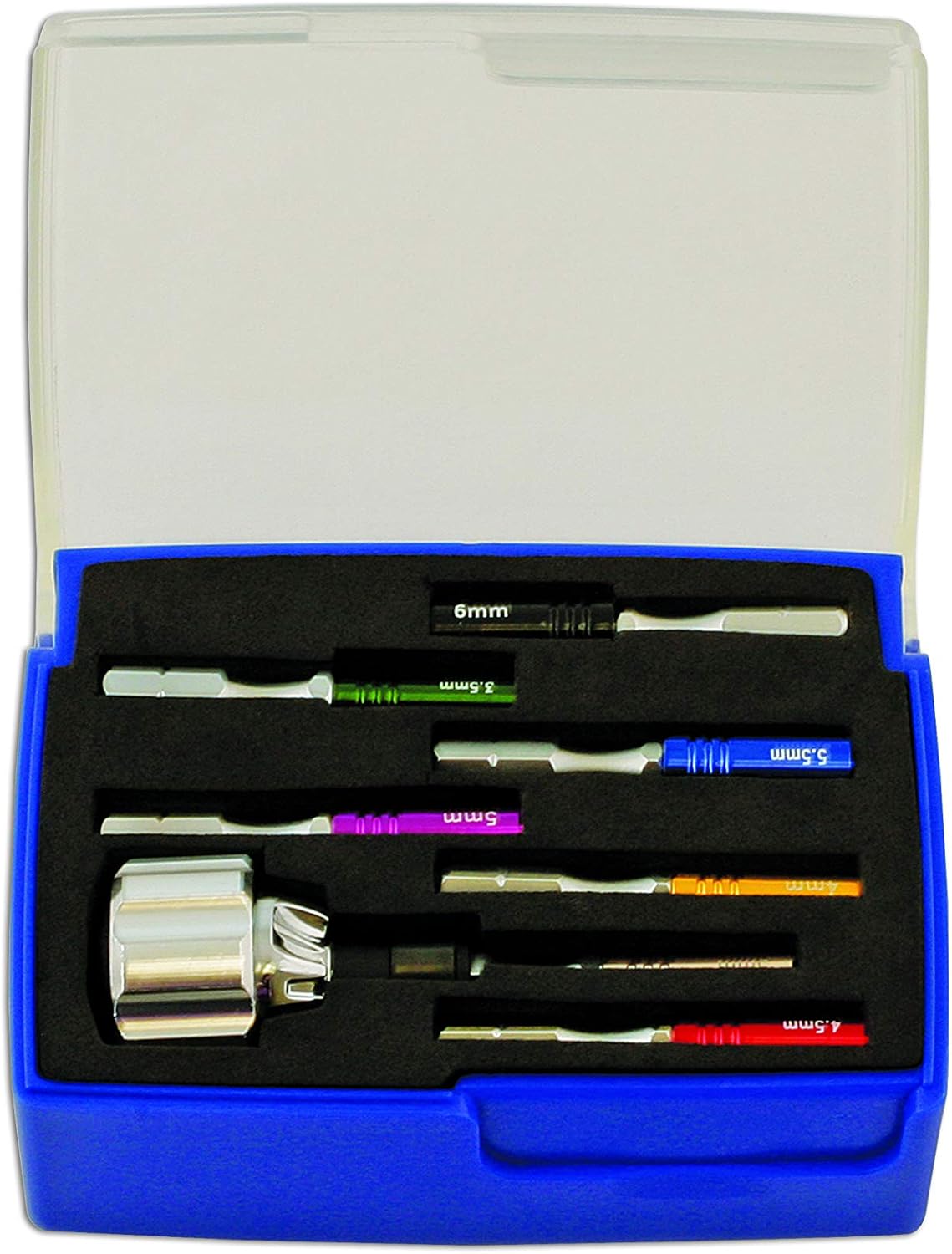 Laser 5755 Precision Ratchet Nut Driver Set (8 Pieces)