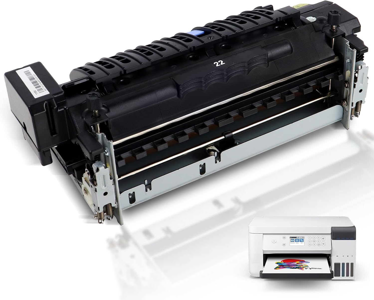 Genuine 41X0252 Fuser Unit Compatible with CS720/CS725/CX725/XC4150,110/120 Volt Fuser Fixing Kit Replacement for Printer Parts，150000 Yield