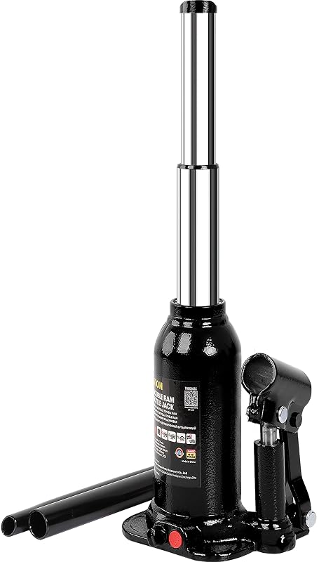 Macaco Garrafa Hidráulico Torin 1.814 kg com Duplo Pistão ATH80202XB