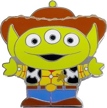 Amazon | インロック トイ・ストーリー(ALIEN REMIX)/ピンバッジ