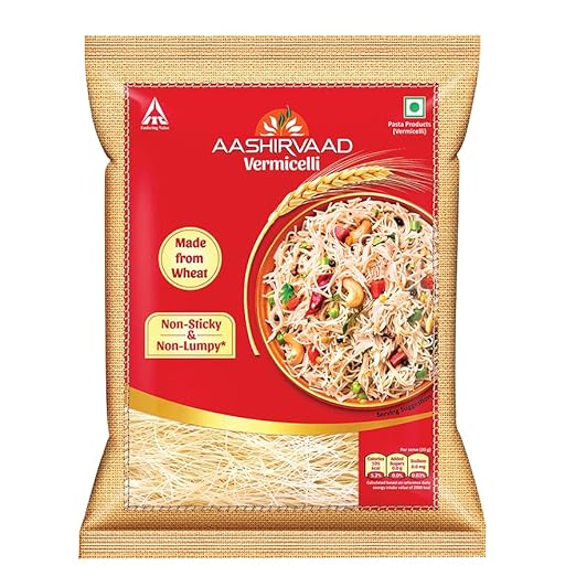 Aashirvaad Vermicelli 850g, cream color